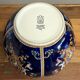 Gien: Important earthenware flowerpot with Italian Renaissance decor
