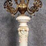 Porte-manteau Vénitien, de style Rococo/Louis XV, en bois laqué