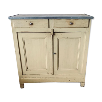 Pale yellow Parisian buffet