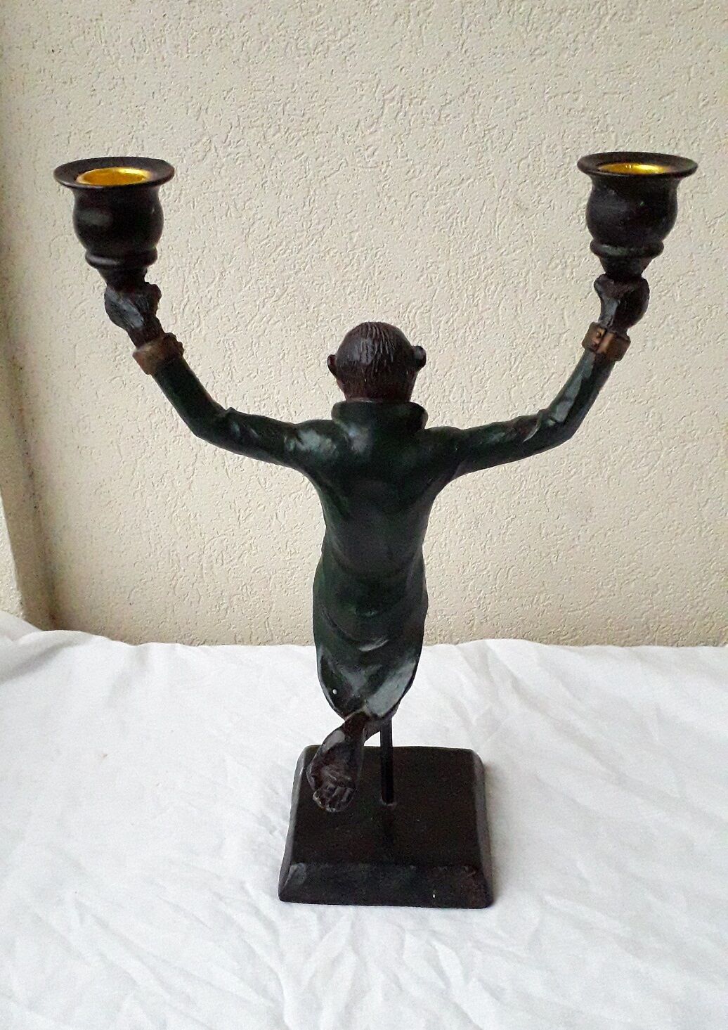 Double candle holder