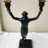 Double candle holder