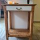 Country chic console side table