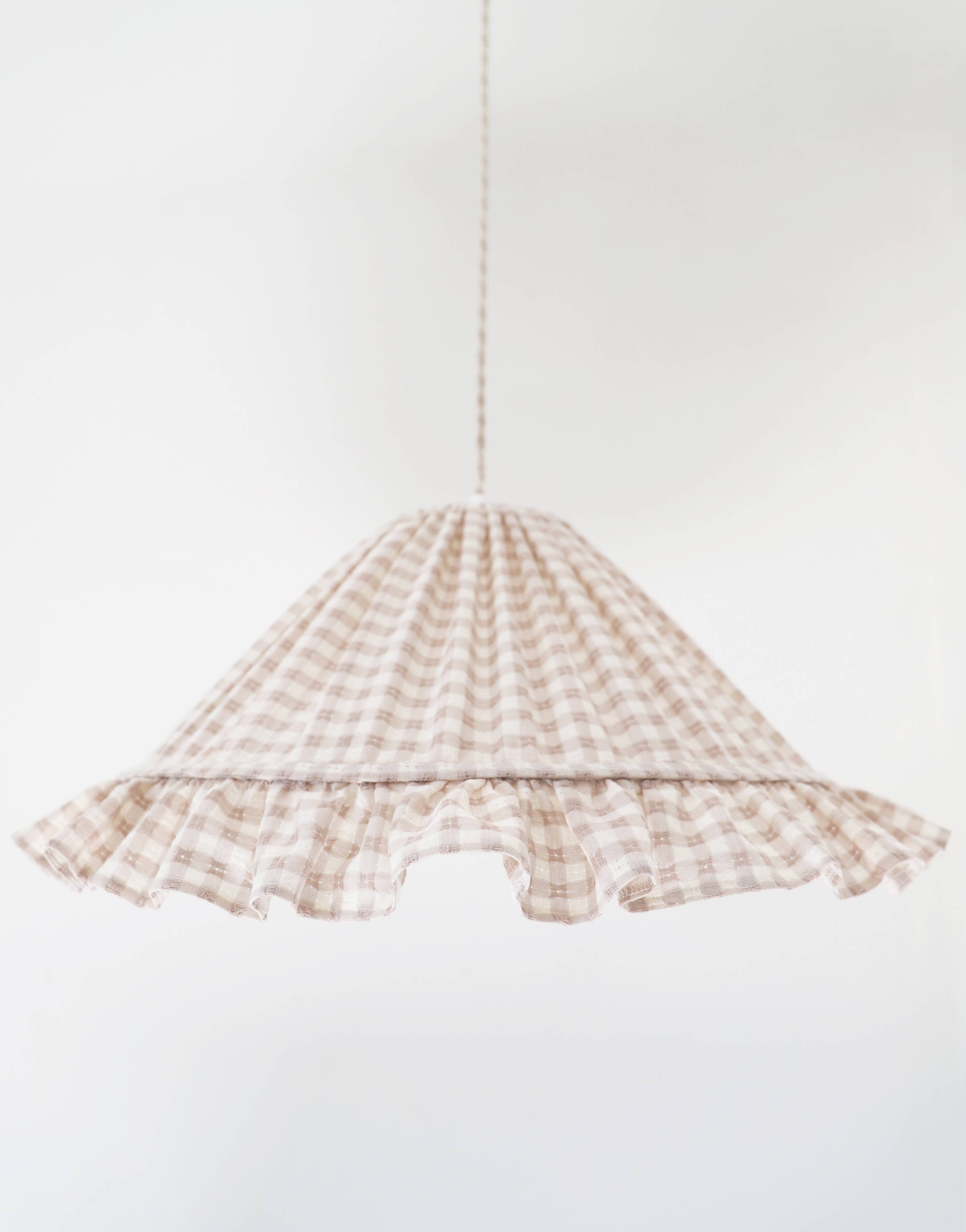 Emilia "small squares" conical suspension with steering wheel