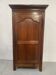 Louis Philippe style bonnetière in solid cherry wood, 19th century