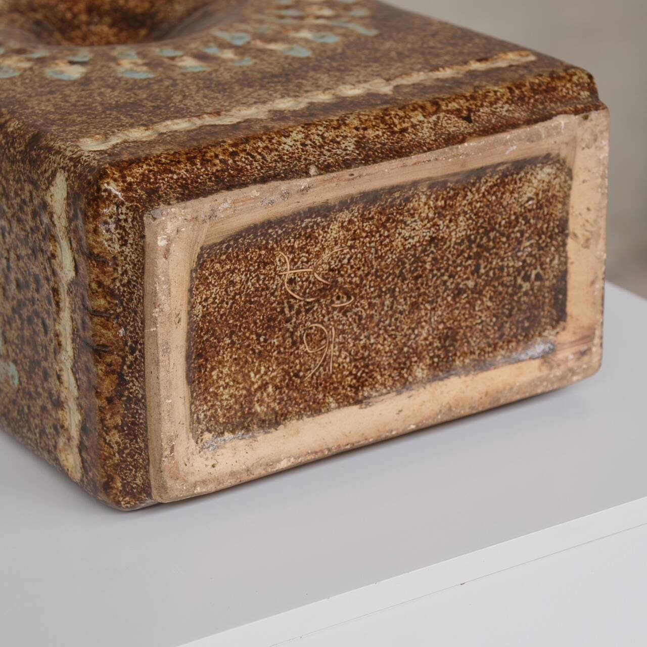 Pair of Mid-Century 'Zsolnay' Ceramic Urns or Vases