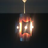 Vintage Lakro Anvia metal industrial design lamp 1960s