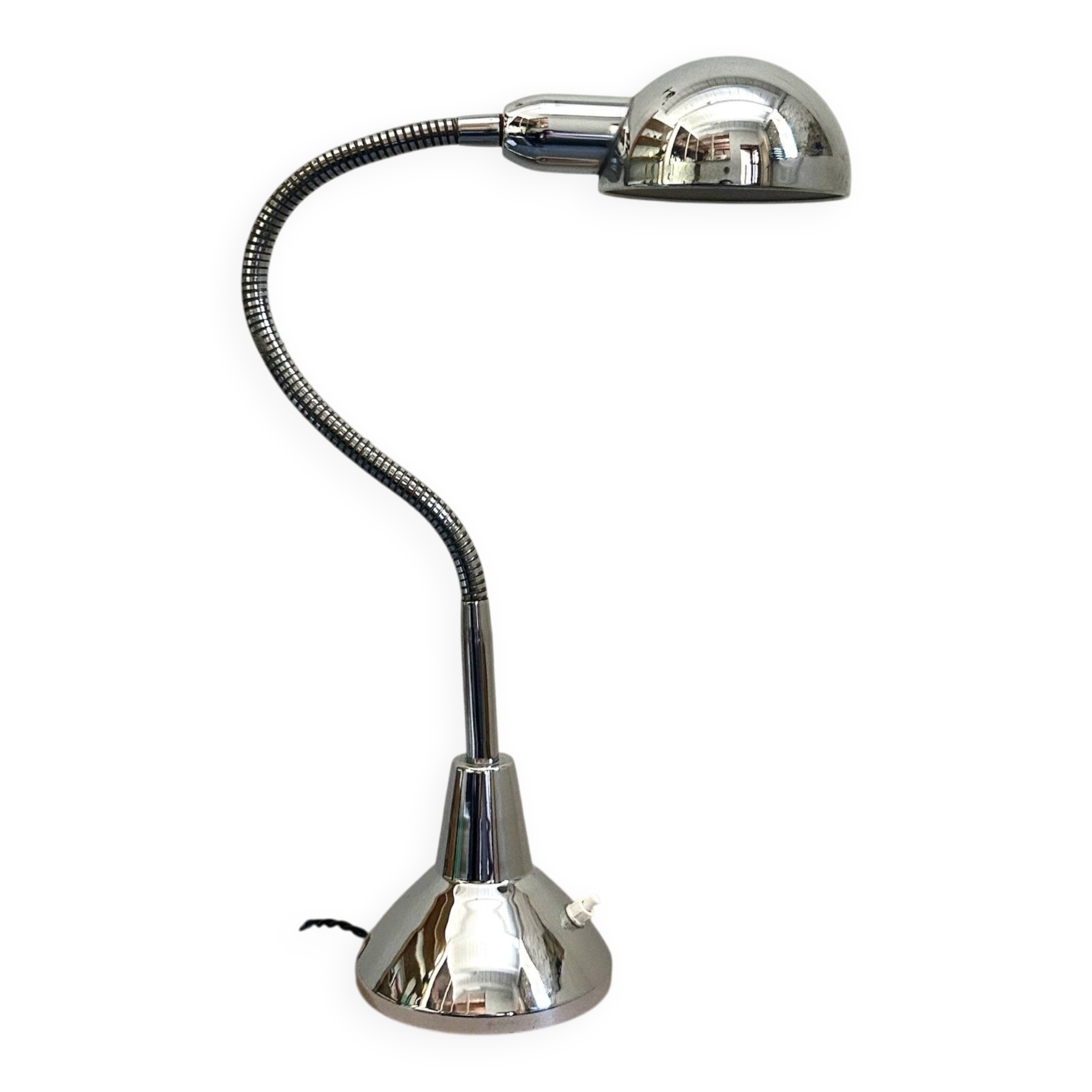 Lampe de bureau Jumo chromée 1950