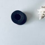 Turned wooden candle holder