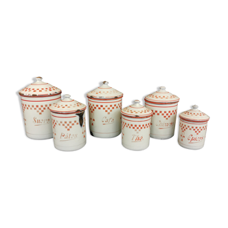 6 pots à épices