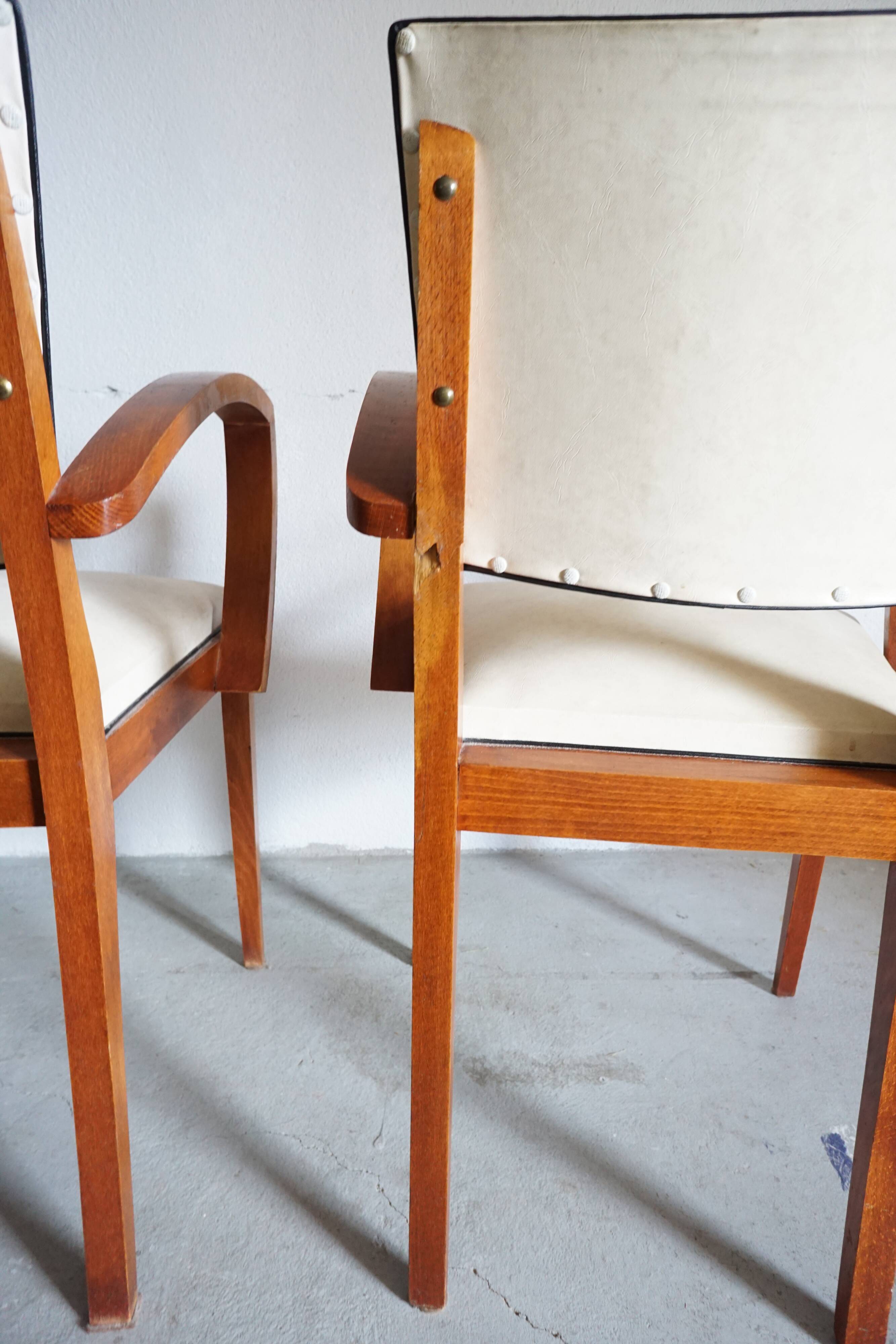 Pair of bridges chairs