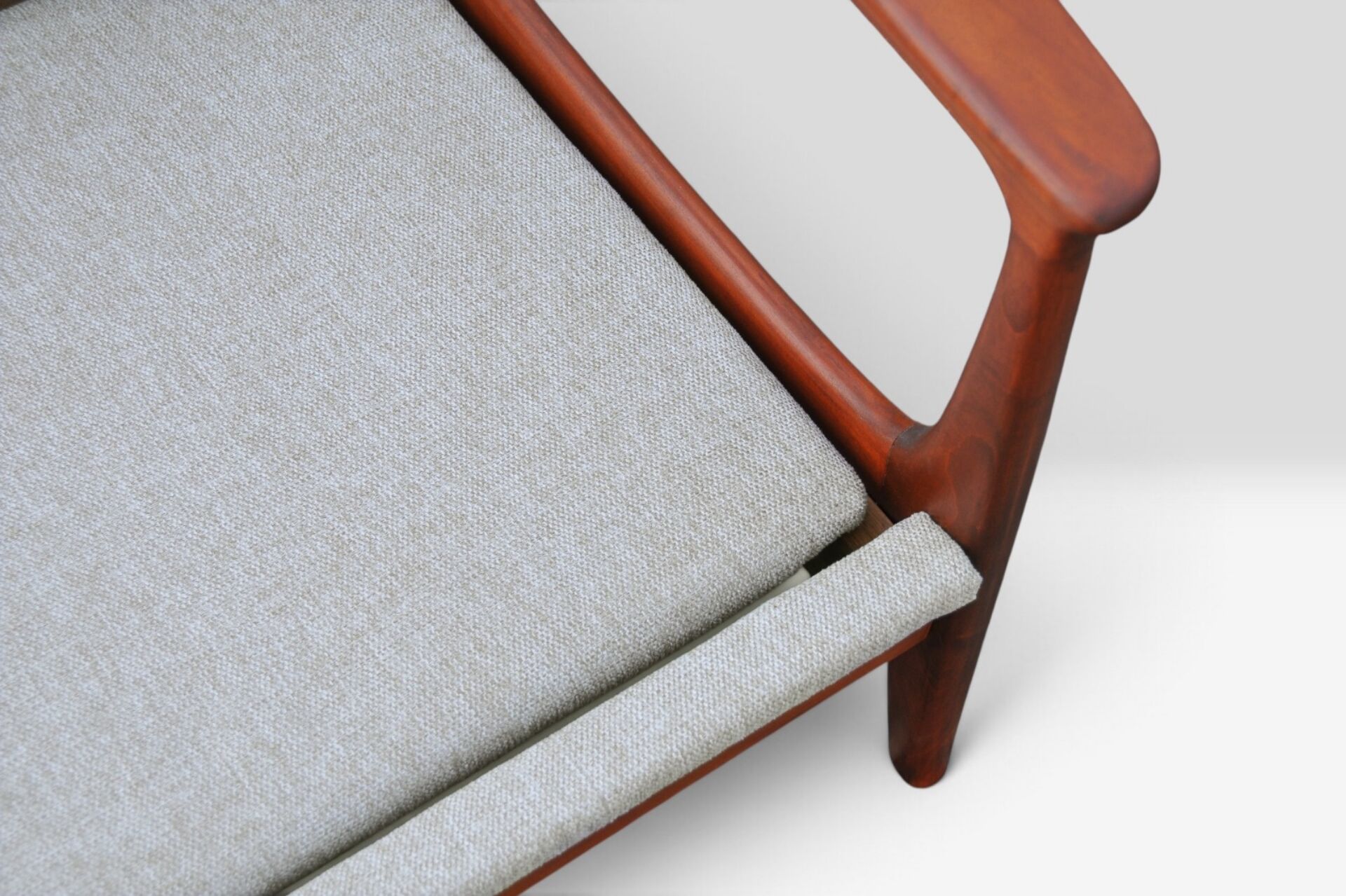 Eugen Schmidt Soloform vintage Teak Sofa und 2 Sessel