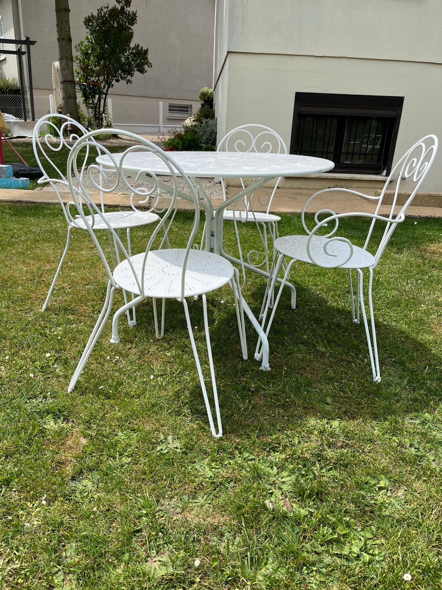 Old French garden furniture