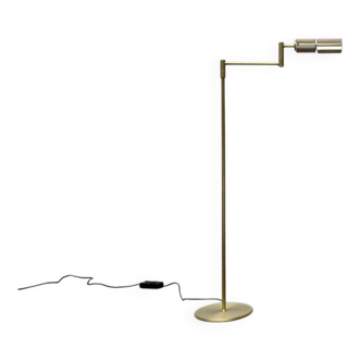 Vintage Space Age Floor Lamp Haloprofil by V. Frauenknecht for Swisslamps International, 1970s