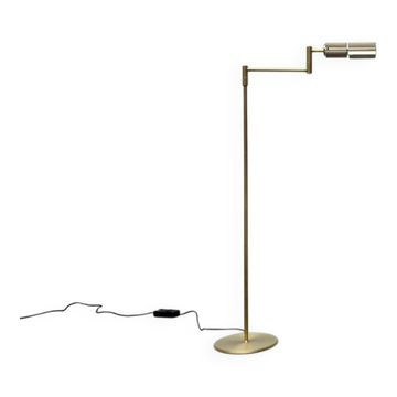 Vintage Space Age Floor Lamp Haloprofil by V. Frauenknecht for Swisslamps International, 1970s