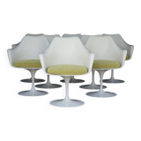 Chaises Tulip vintage de Knoll International, années 1960, lot de 8