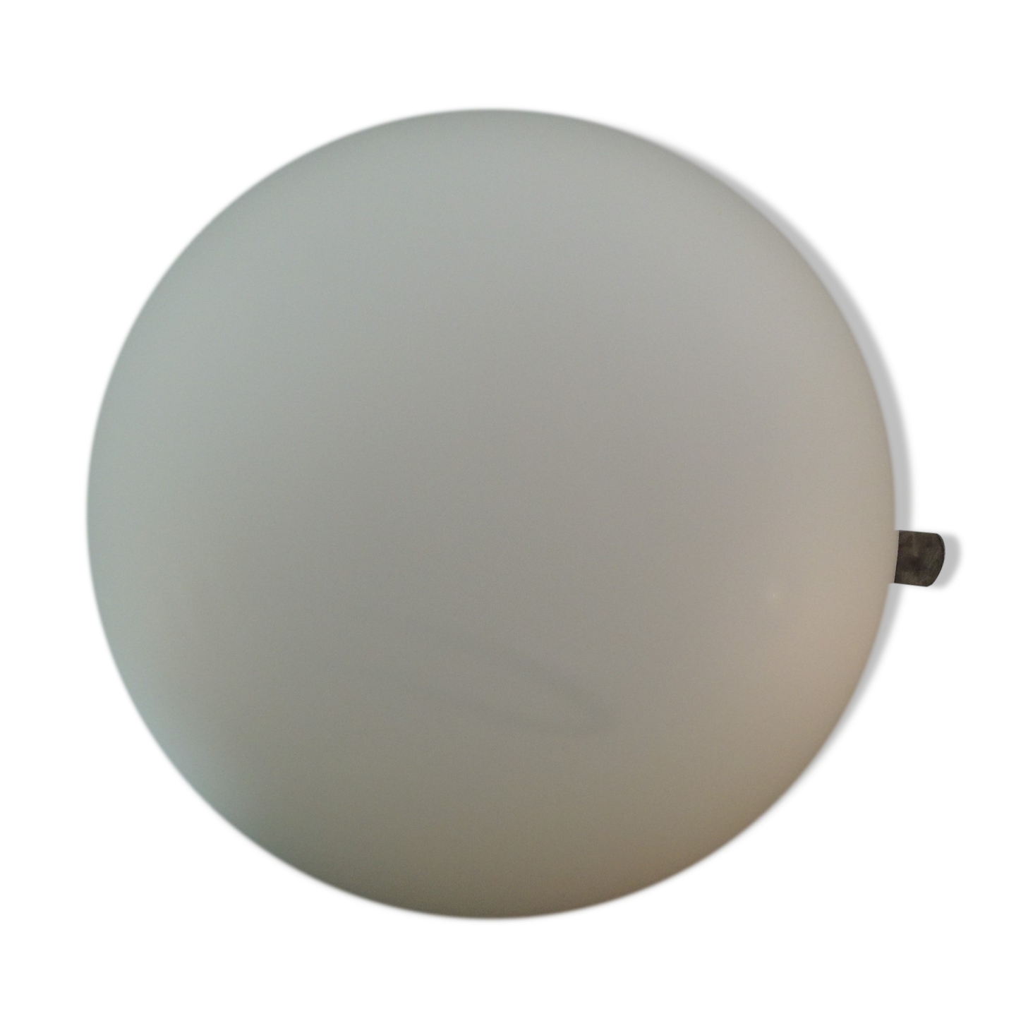 Matte opaline ceiling light