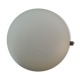 Matte opaline ceiling light