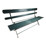 Antique folding garden bench – France – 1930s