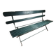 Antique folding garden bench – France – 1930s