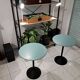 Lot de tables d’appoints postmoderne. maison porada arredi .