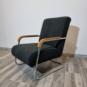 Fauteuil tubulaire par Anton Lorenz restauré