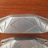 Set of 3 art deco handles