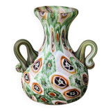 Small Murano Millefiori vase, Fratelli Toso