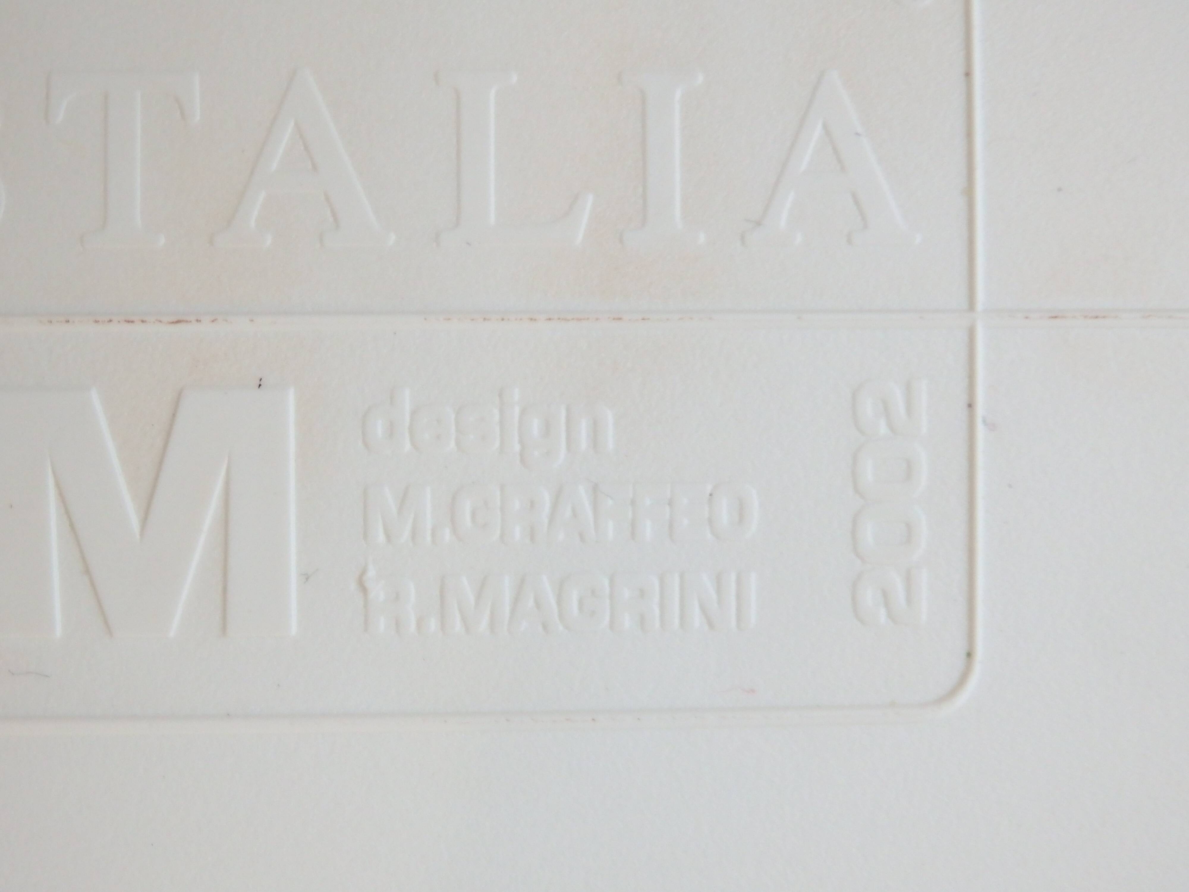 Bar chair or design desk kristalia boum by magrini / graffeo 2002