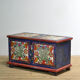 Folk art bridal chest, dated 1883