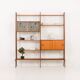 Scandinavian mid century free standing wall unit,Norway 1960s