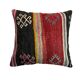 VINTAGE TURKISH KILIM CUSHION COVER , 45 X 45 CM