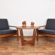Pair of teak Armchair, 1970s