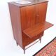 Teak secretary in Danish style, 60s/70s, retro style.