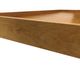 Lit d'appoint vintage en bouleau design métal années 60