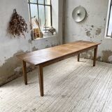 240 cm pine and oak farmhouse table