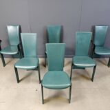 Vintage dining chairs by Pietro costantini, 1980s, set of 6
