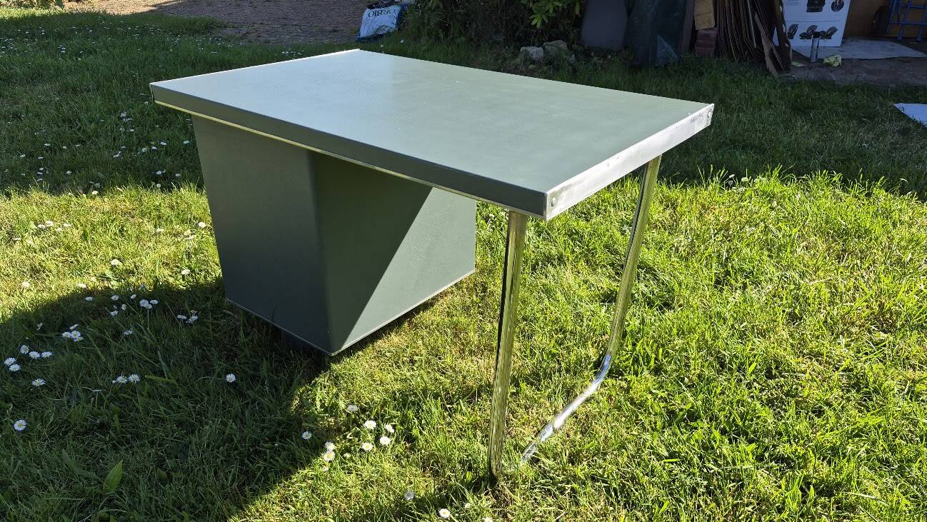 Industrial desk from the 1950s