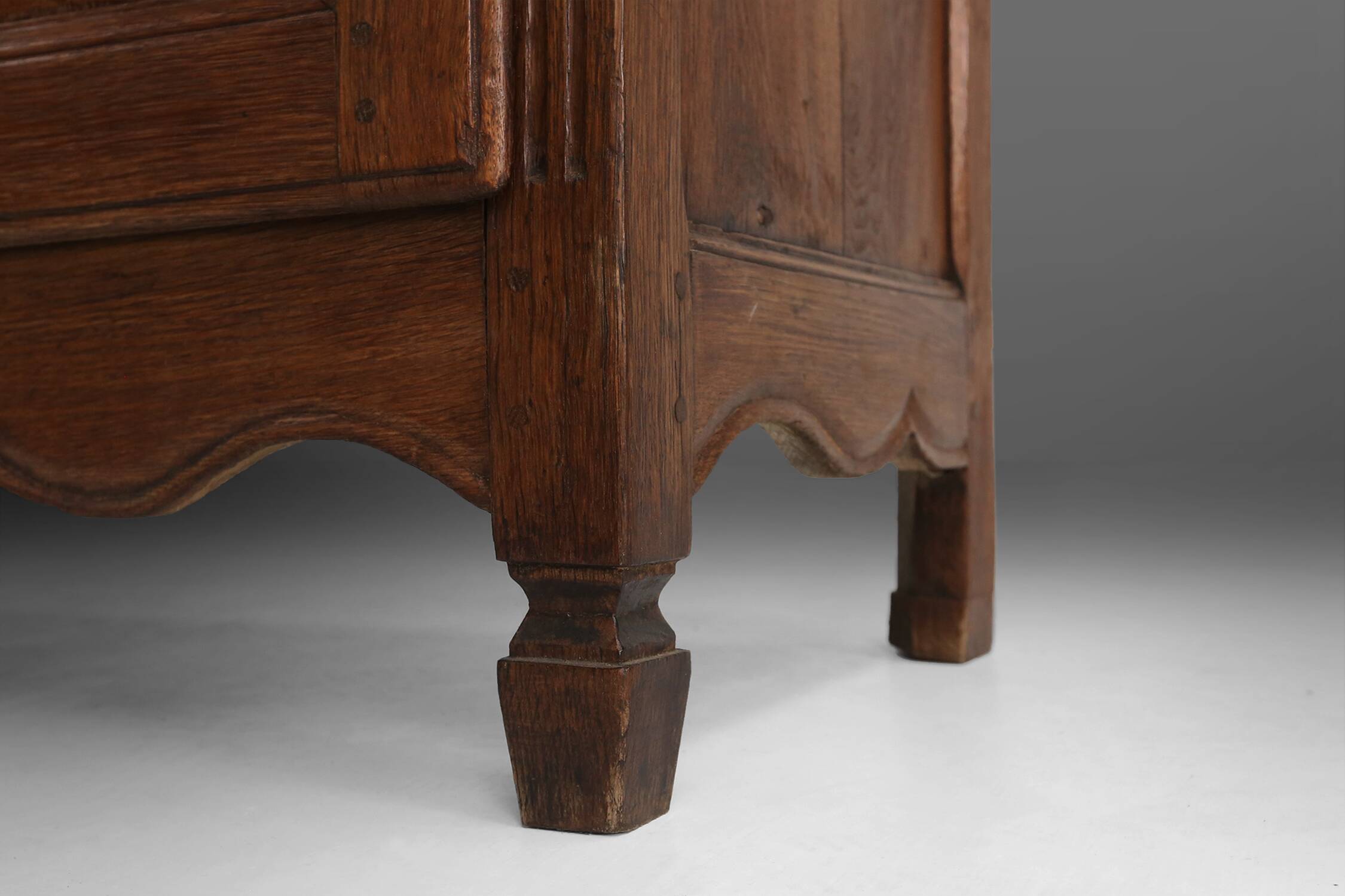 Rustic Flemish Cabinet, 1850s