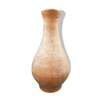 Vallauris cracked sandstone signed Augustus dated 1959