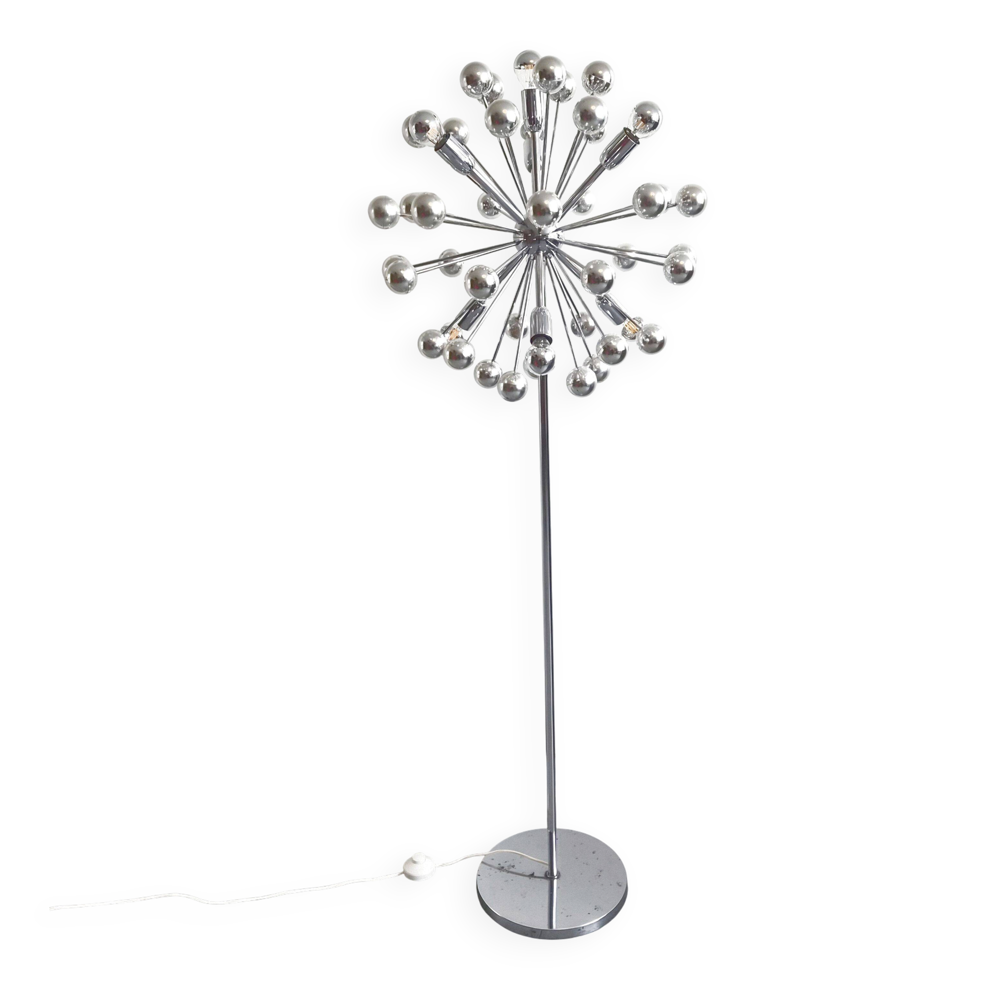 Vintage 1970s Sputnik floor lamp