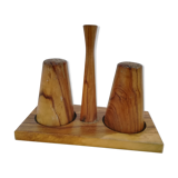Olivewood salt and pepper shaker