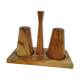 Olivewood salt and pepper shaker
