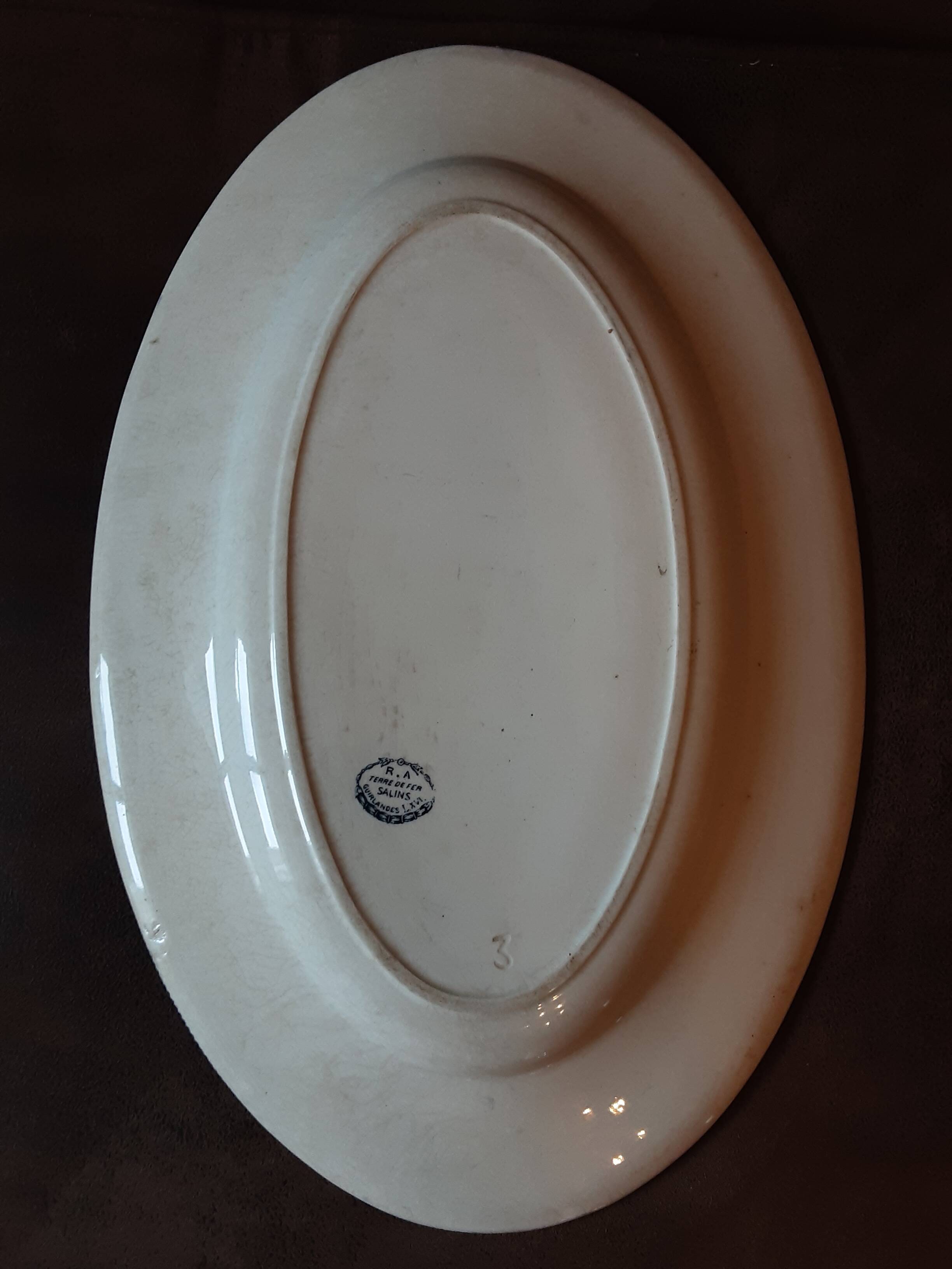 Grand  plat Terre de Fer. Salins
