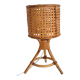 Bamboo bedside lamp and canning