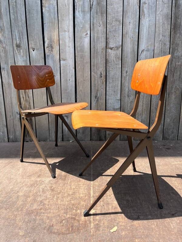 Vintage Marko Holland Spinstoel 102 – Marron Edition, 1960s