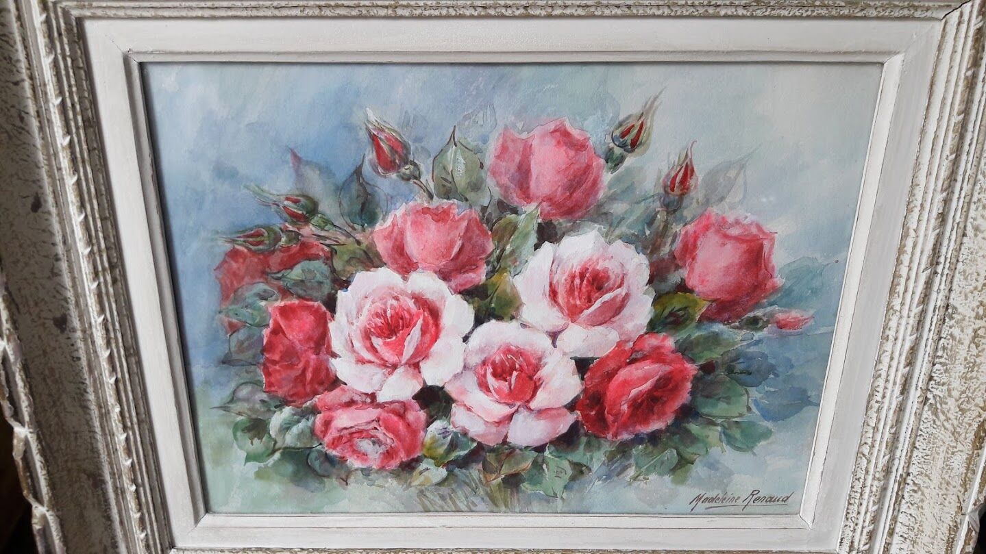 Watercolor by Madeleine Renaud