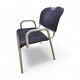 4 chaises de salle à manger en tissu noir Castiglietta par Castiglioni pour Zanotta / Italie années 1960