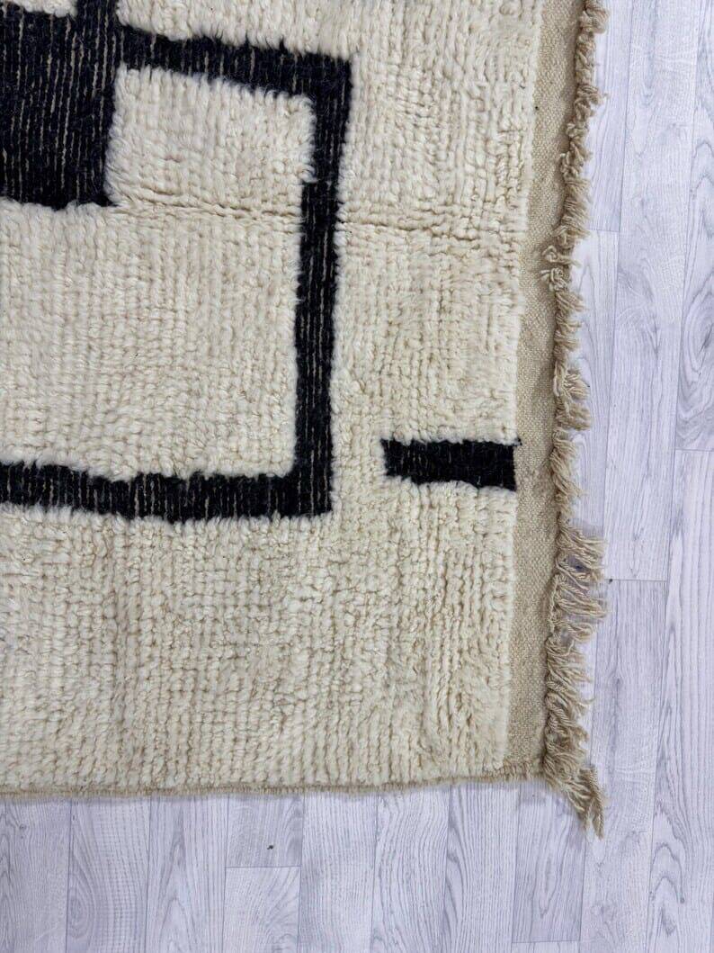 Berber rug beni mrirt medium size 100 x 200 cm