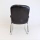 Set of 4 leather office chairs by Grahl