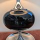 Lampe Space Age en chrome et verre